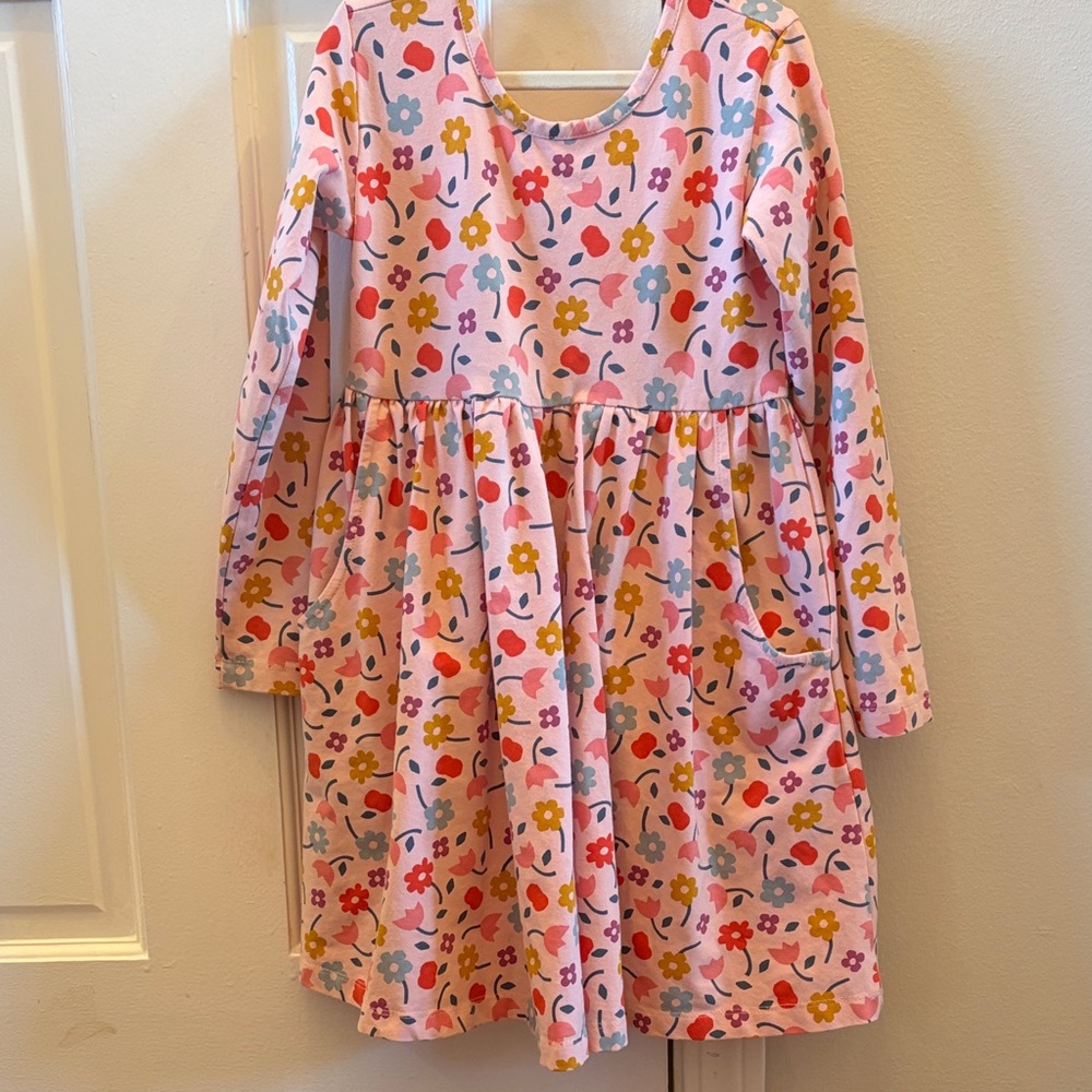 Hannah Andersson Long Sleeve Skater Dress